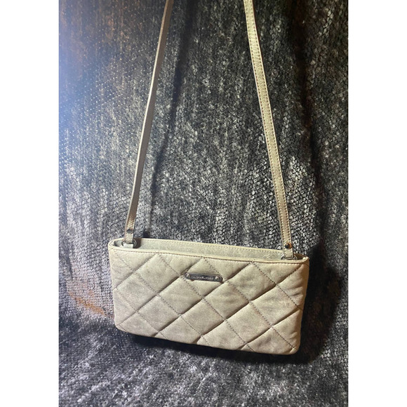 Michael Kors Webster Quilted Crossbody Clutch - Picture 1 of 4